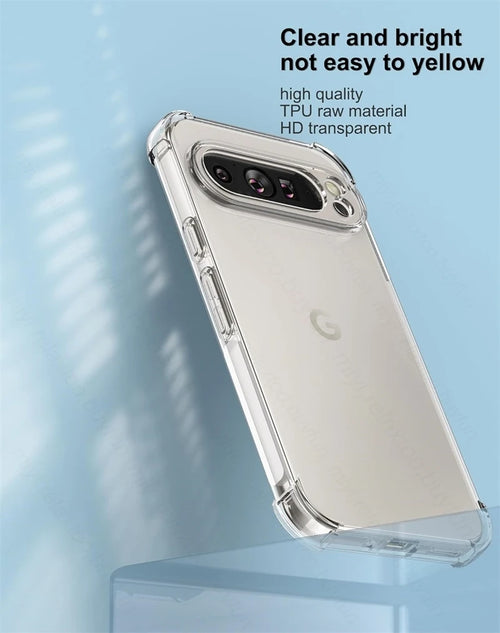 Clear Slim TPU Case for Google Pixel 9 & 10 Series