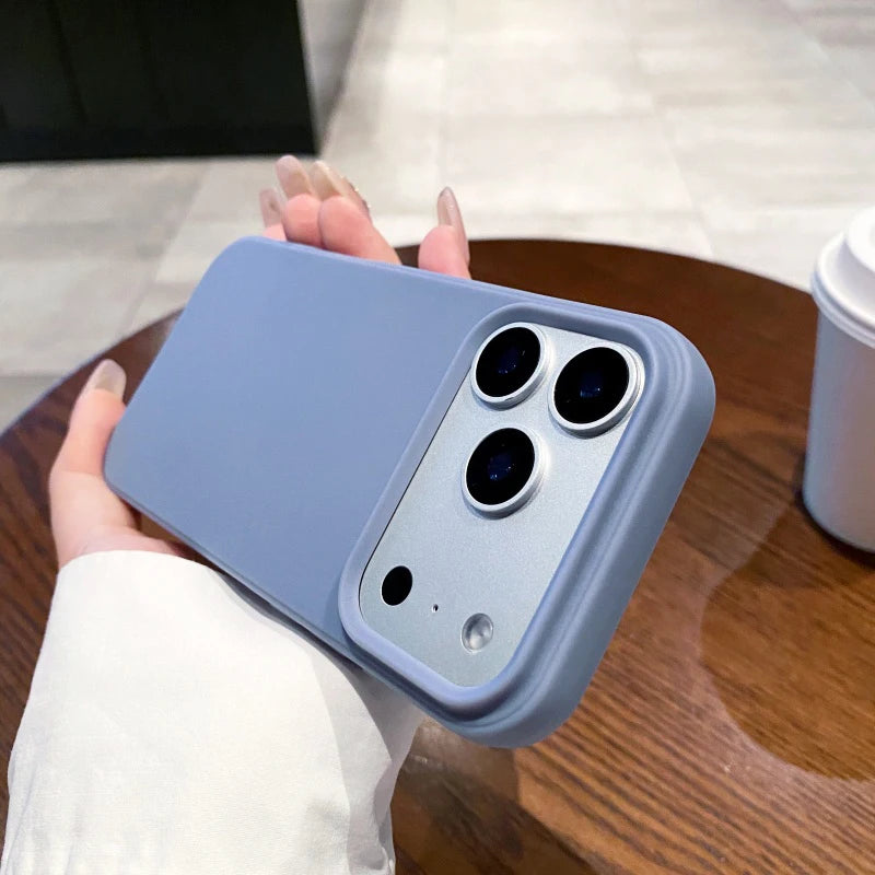 Matte Silicone Case for iPhone — Soft TPU Candy Color Cover