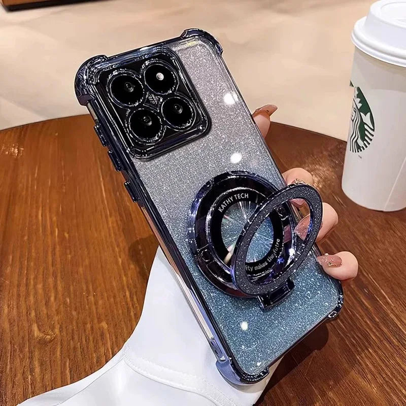 Motorola Magnetic Glitter Phone Case