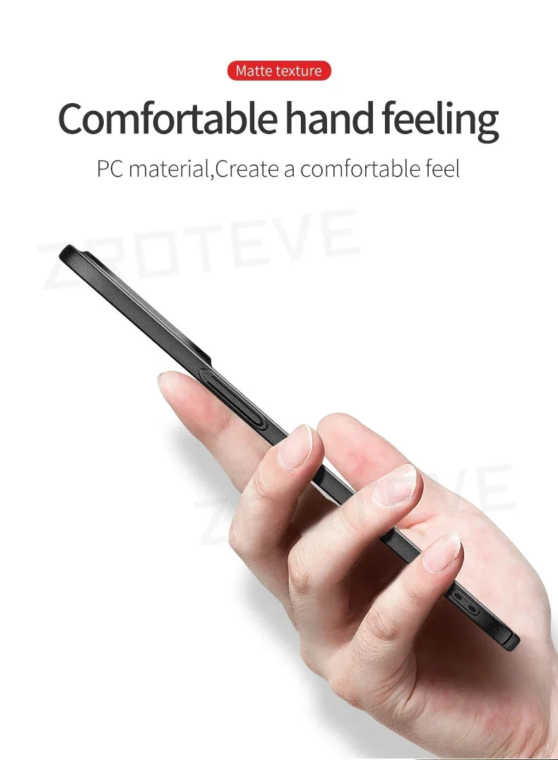 Ultra-Slim Matte Hard PC Case for Google Pixel 8–10 Series
