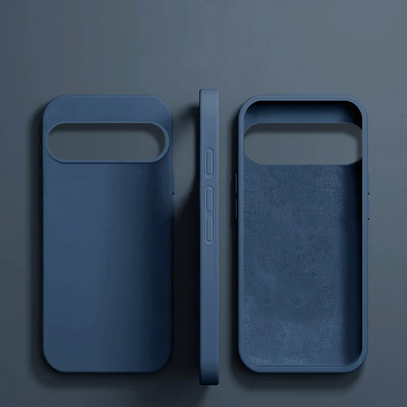 Luxury Liquid Silicone Case for Google Pixel 6–9 Pro XL