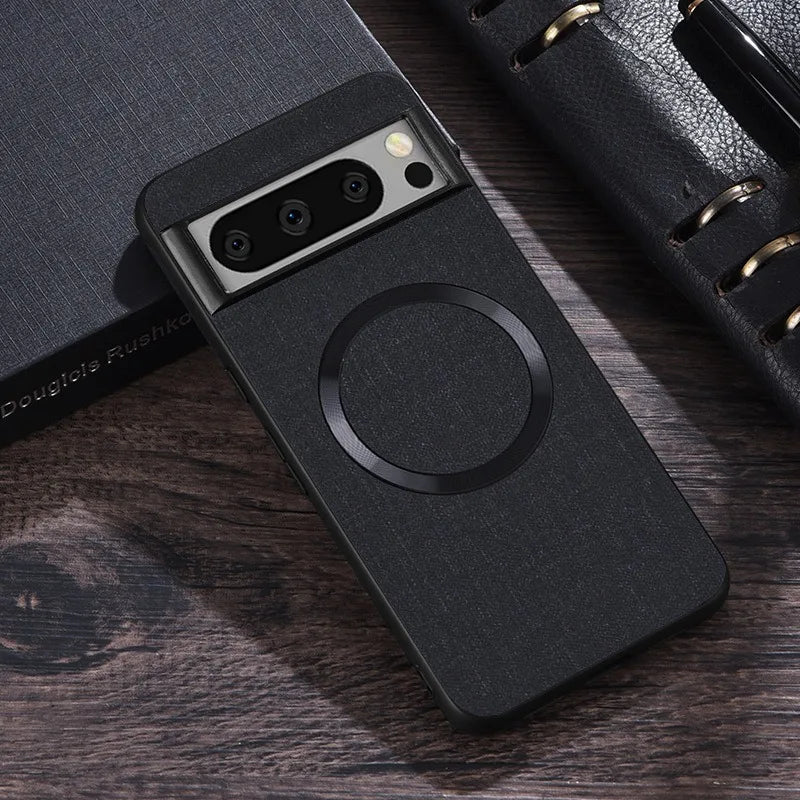MagSafe Fabric Cloth Case for Google Pixel 6–10 Series