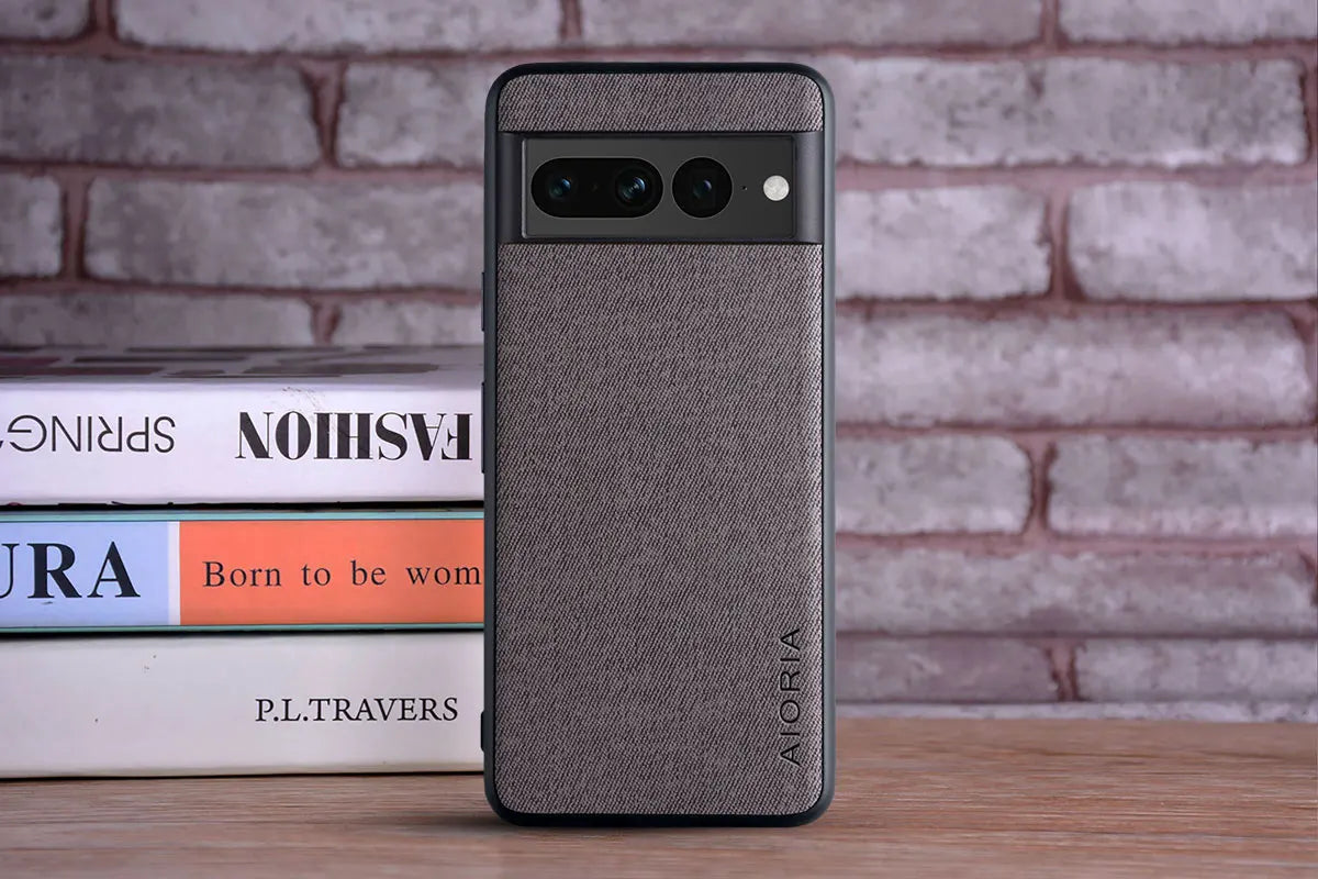 Luxury Textile Leather Case for Google Pixel