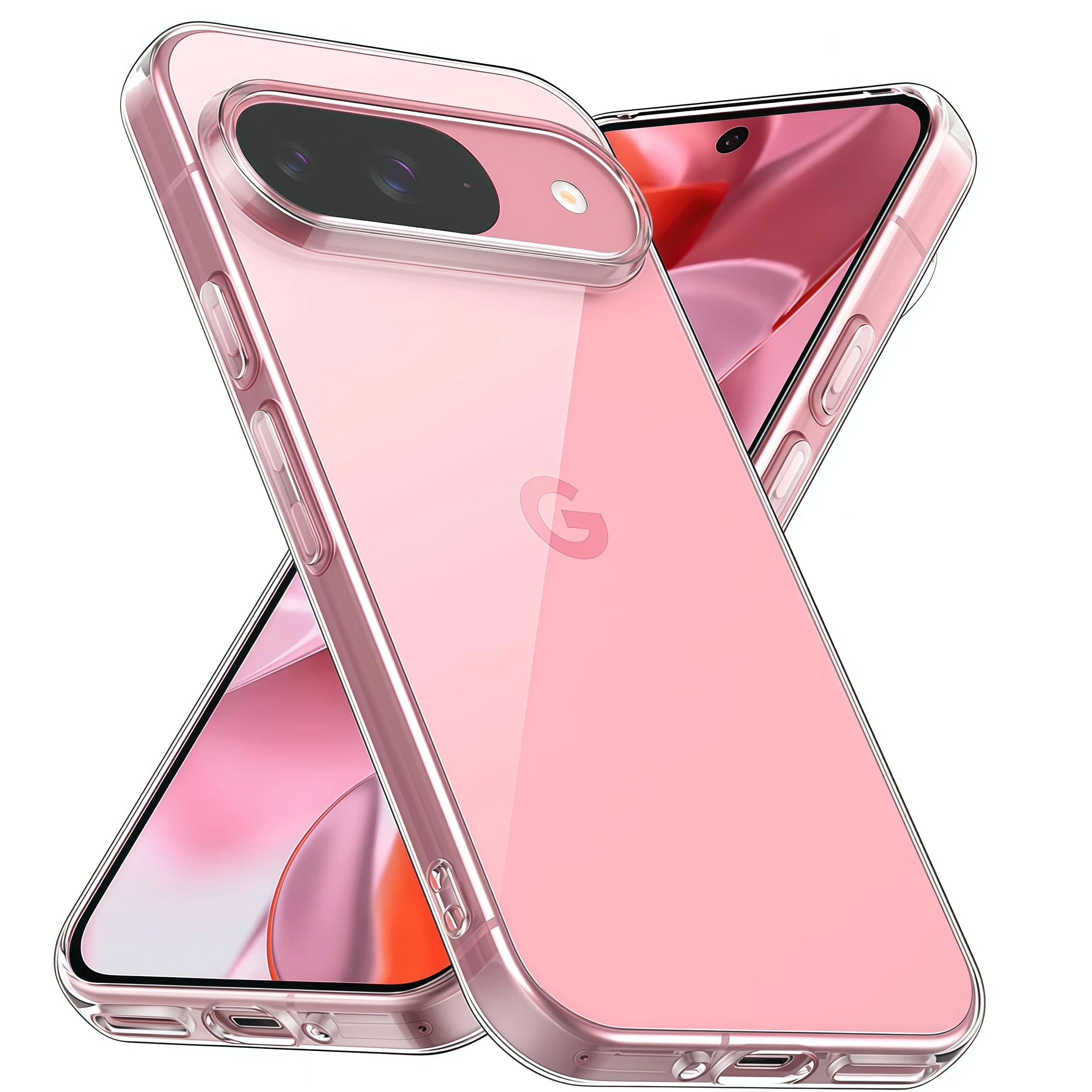 Clear Silicone Case for Google Pixel — Ultra Thin Soft Back Cover