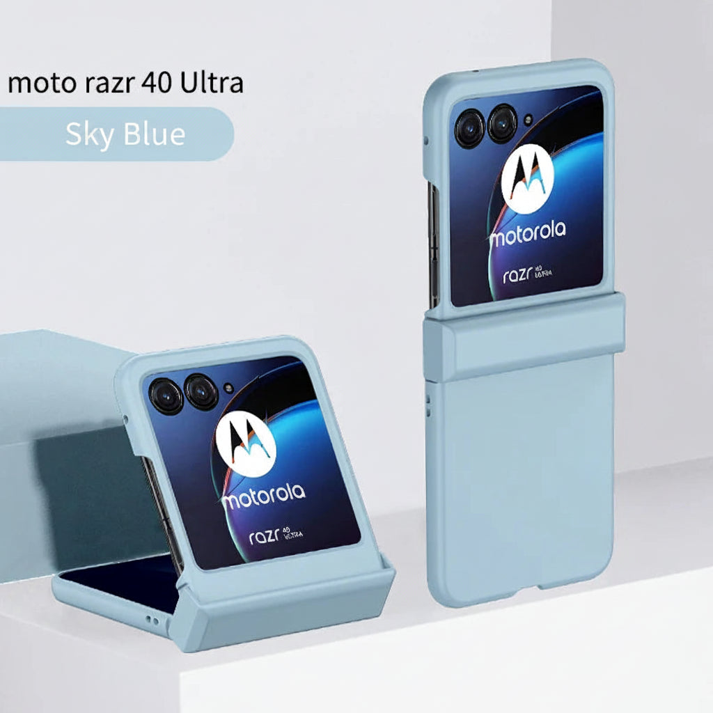 Skin-Feel Flip Case for Motorola Razr Series