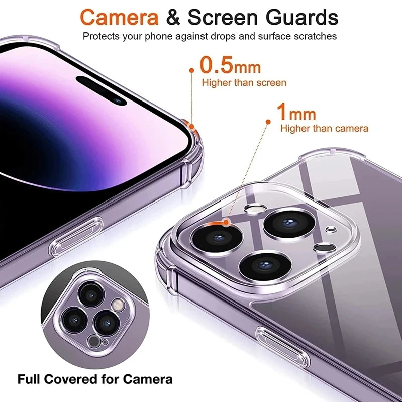 iPhone Clear Airbag Case