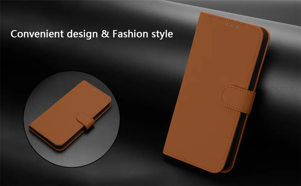 Magnetic Flip Leather Wallet Case – Google Pixel 6 / 7 / 8 / 9 / 10 Series