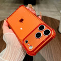 Shockproof Neon Soft TPU Clear iPhone Case | Camera Protection Cover