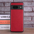 Luxury Textile Leather Case for Google Pixel