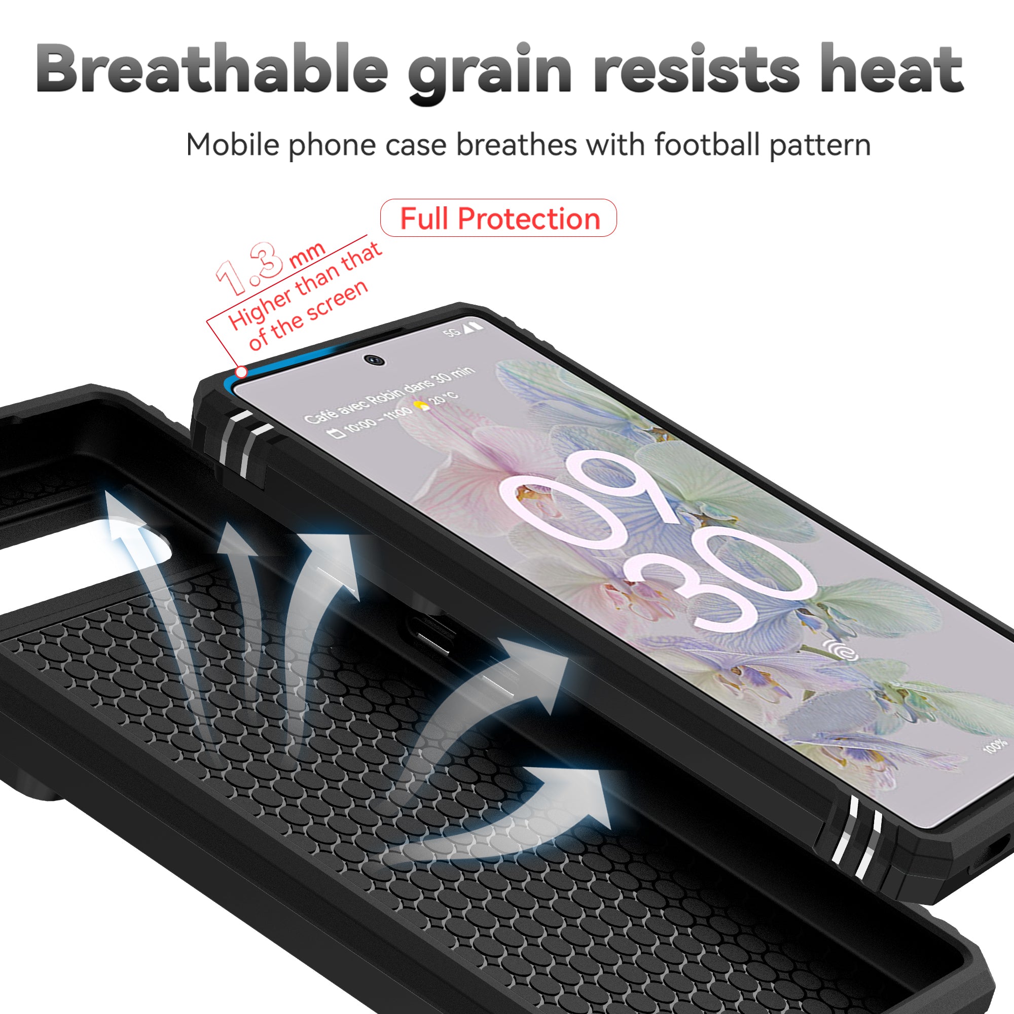 Sliding Window Ring Holder Case for Google Pixel — Camera Lens Protection Shockproof Cover