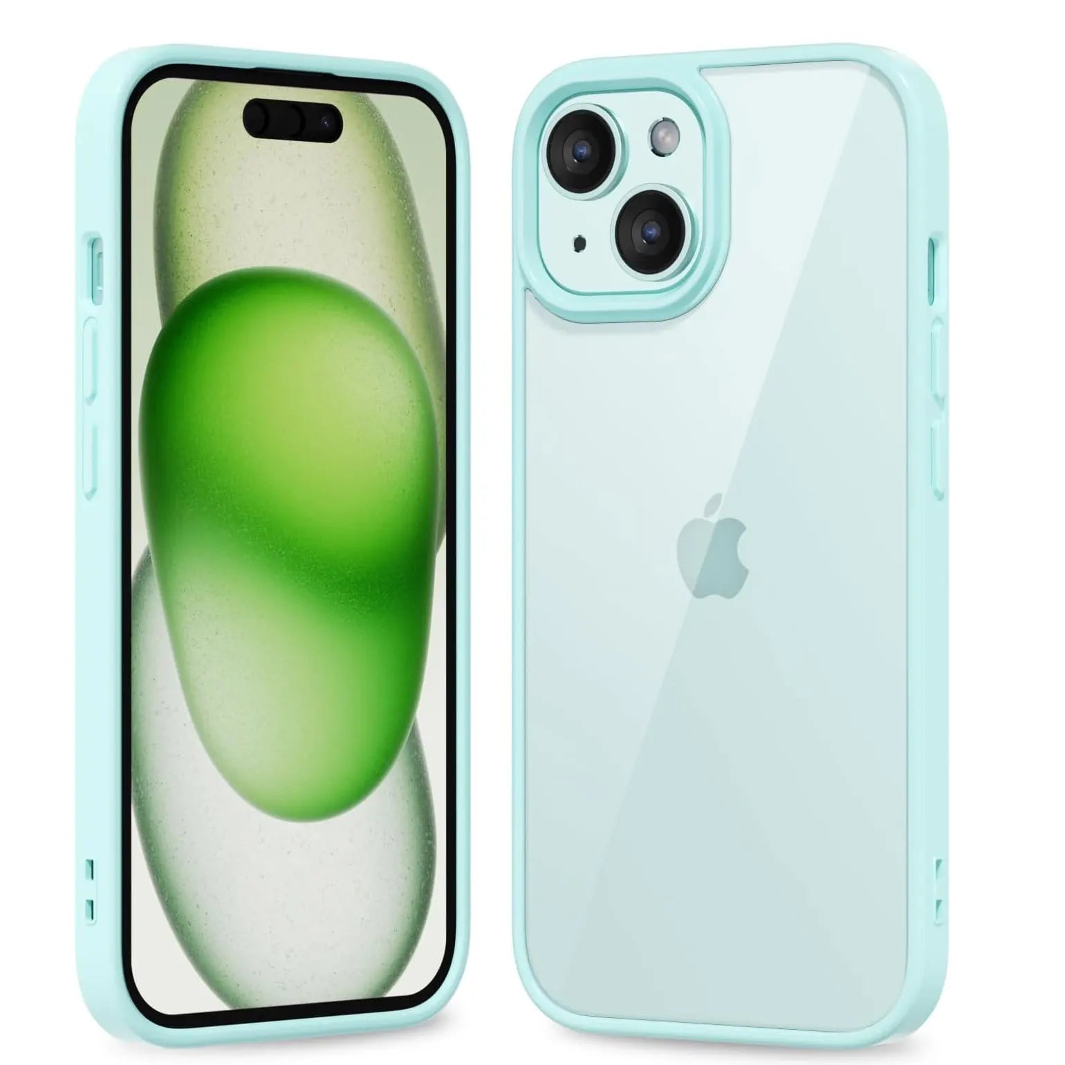 Colour Silicone iPhone Case – Transparent Shockproof Bumper Cover