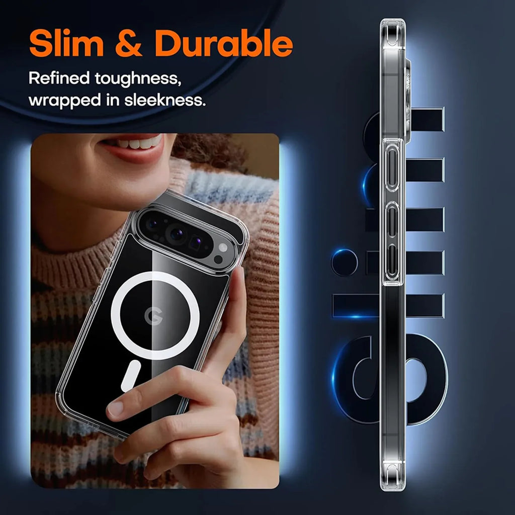 Clear MagSafe Magnetic Case for Google Pixel