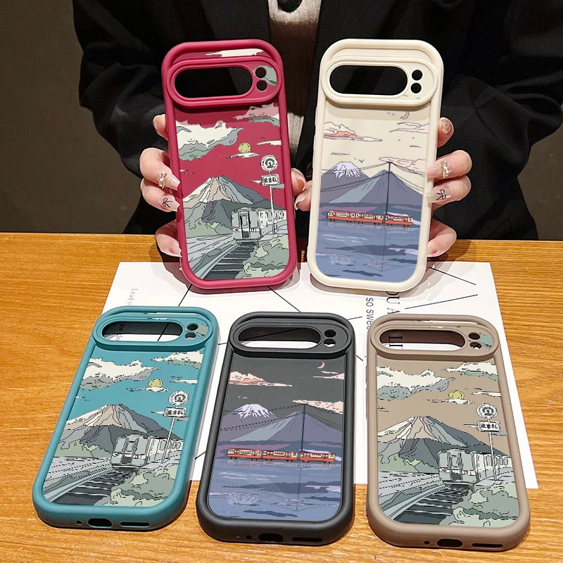Landscape Pattern Soft TPU Case for Google Pixel
