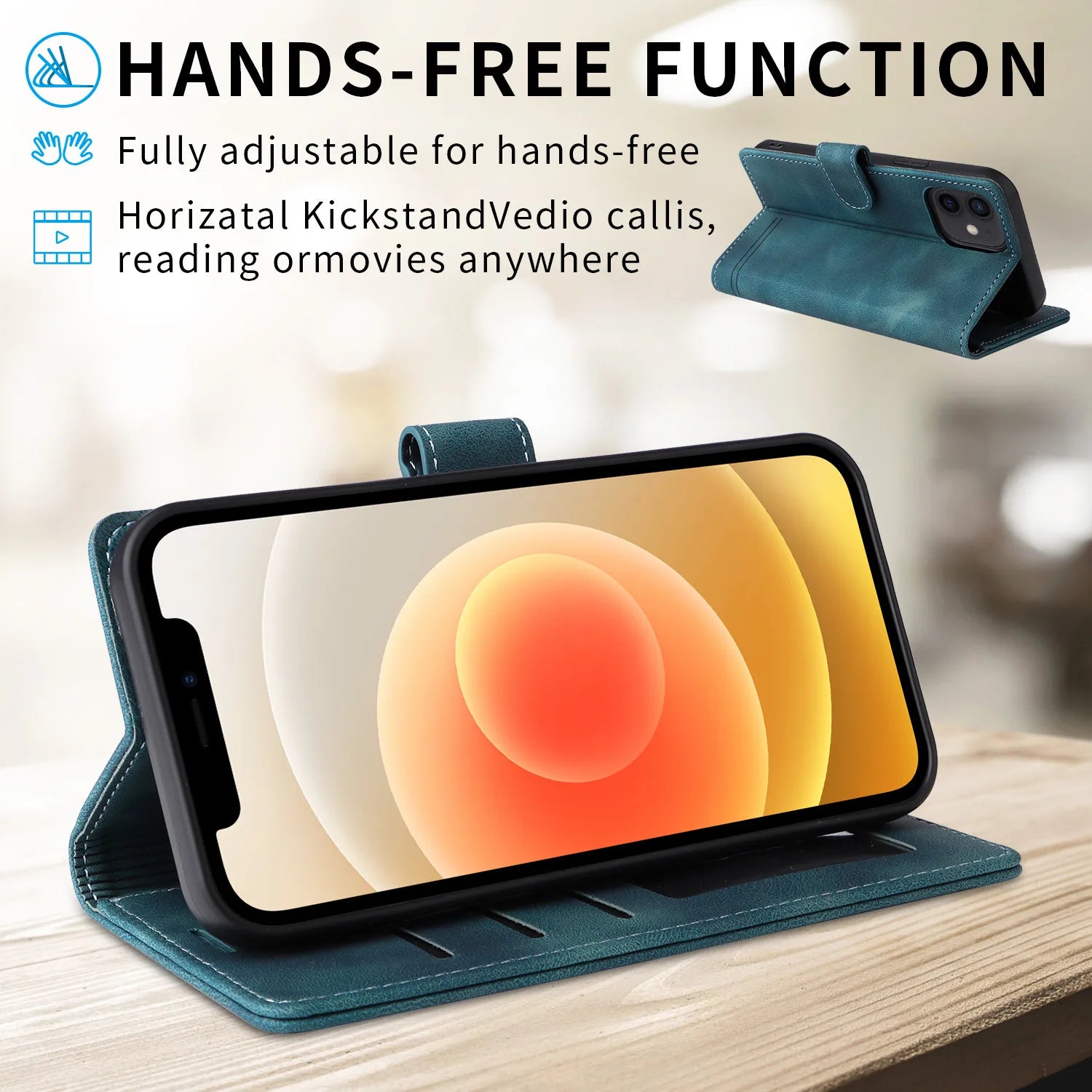 Samsung Galaxy PU Leather Flip Wallet Case