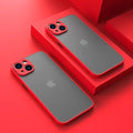 Matte Soft Silicone Case — iPhone 6–15 Series