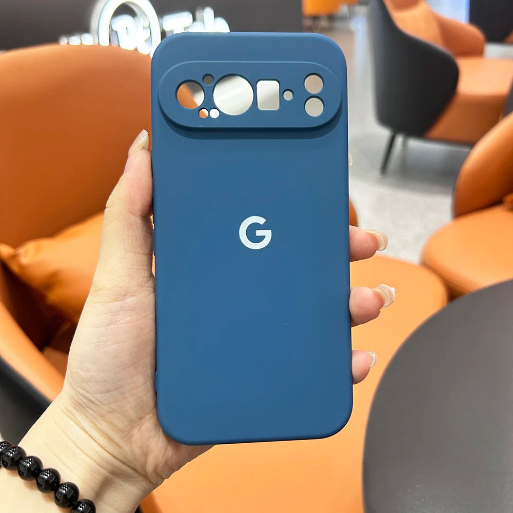 Liquid Silicone Case for Google Pixel 5–10 Series