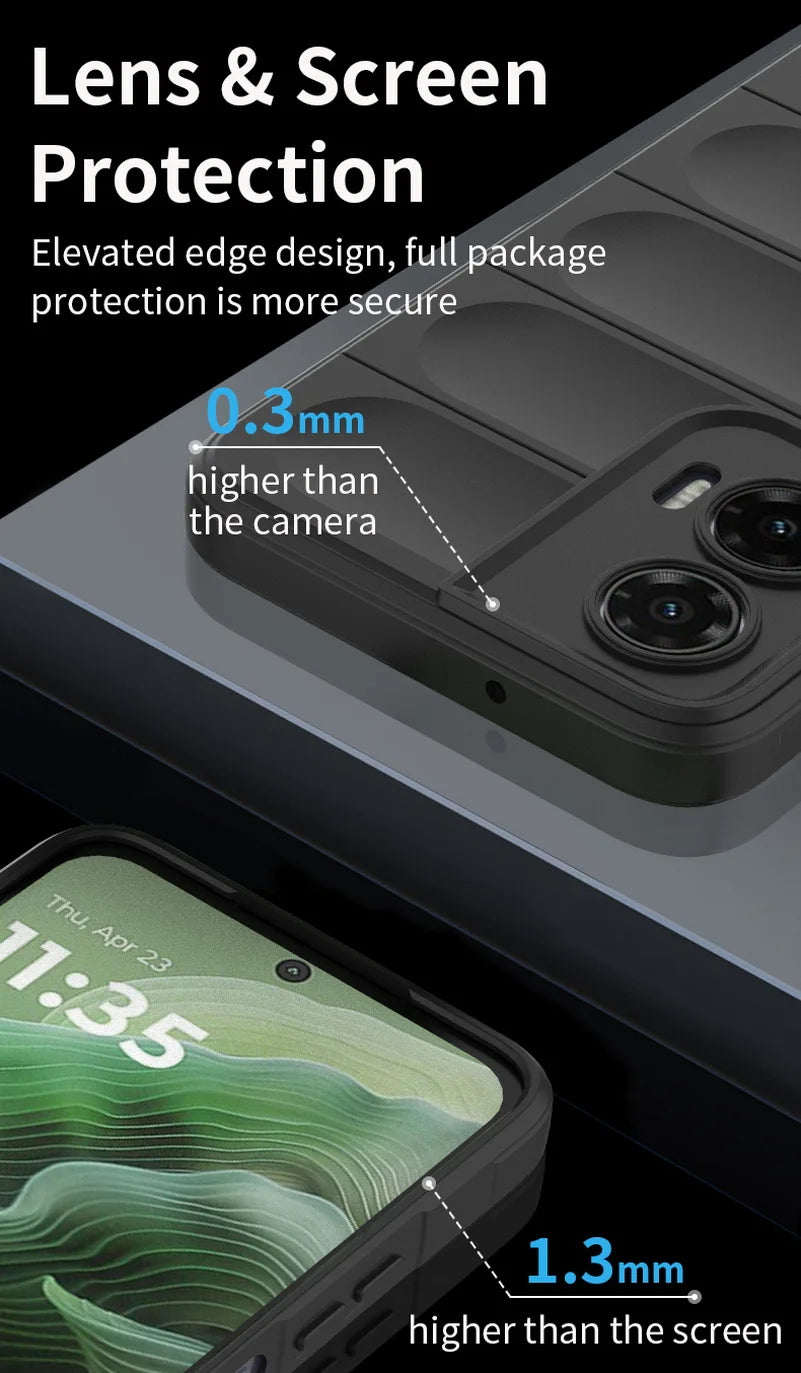 Heavy Duty Hybrid Armor Case for Motorola Moto G & Edge Series