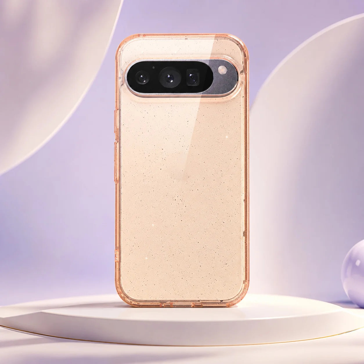 Glitter Jelly Transparent Case for Google Pixel 10A