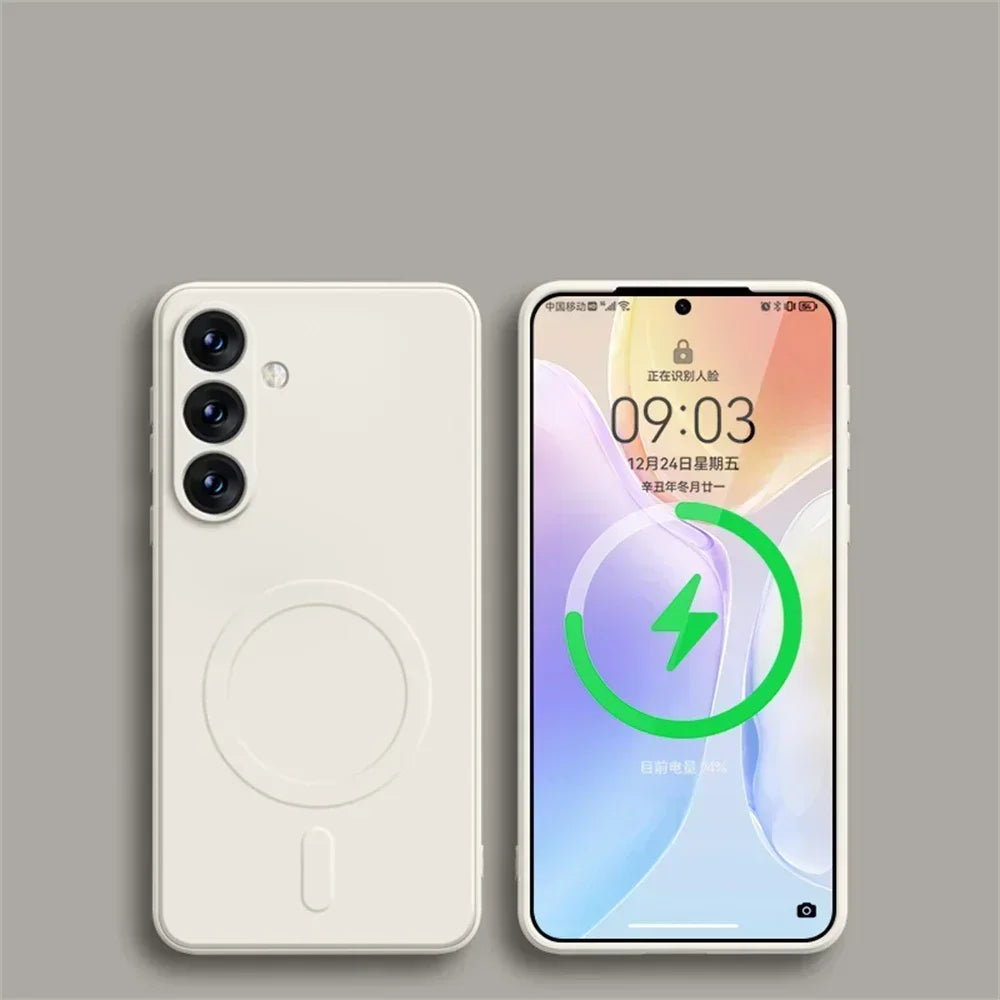 Samsung Galaxy Silicone Magnetic Case