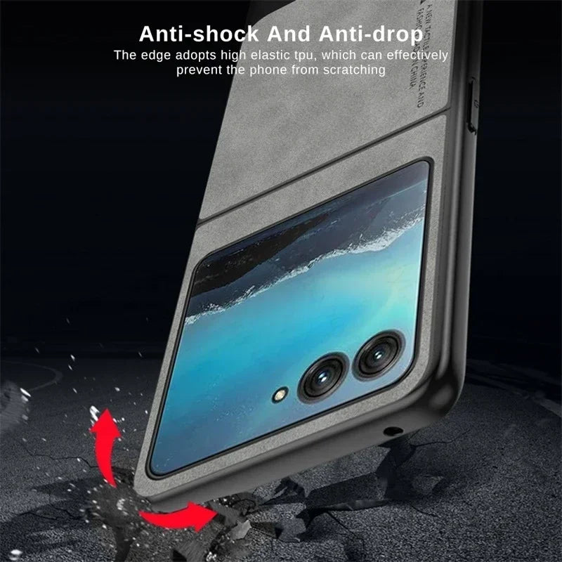 Leather Case for Motorola Razr