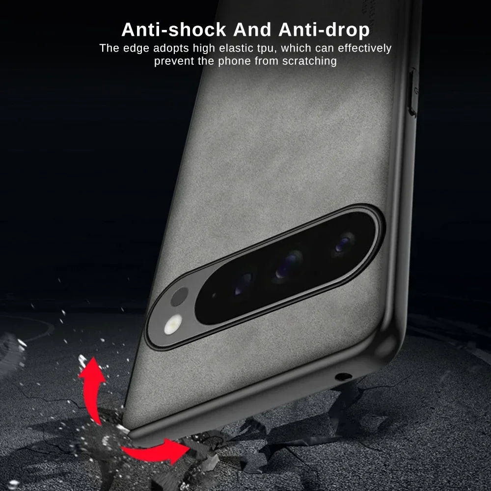 Luxury Sheepskin Leather Case for Google Pixel 11 / 10 / 9 / 8 / 7 / 6 Series