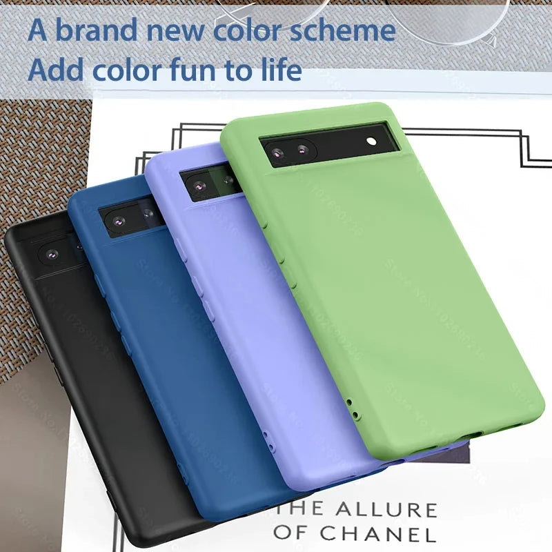 Luxury Liquid Silicone Case for Google Pixel