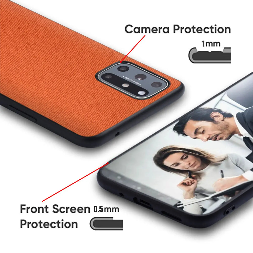 Luxury Textile Leather Case for Google Pixel