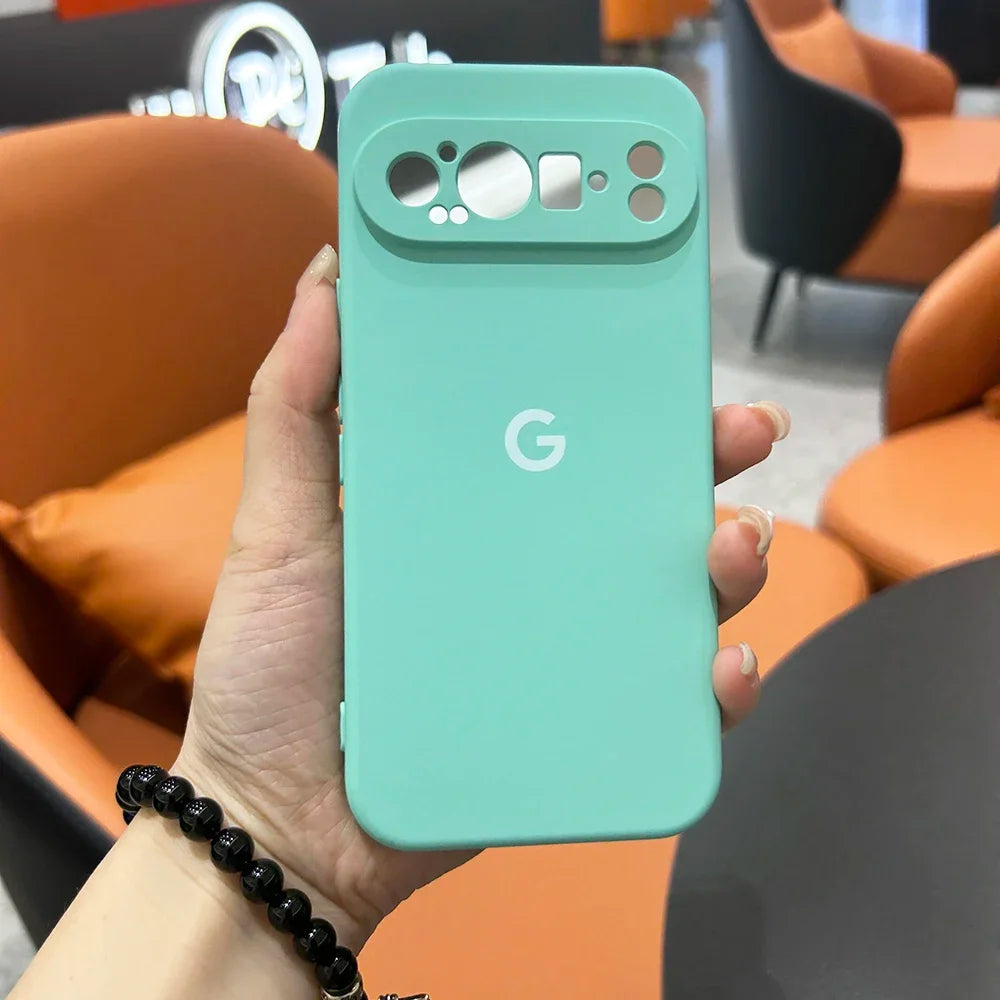 Liquid Silicone Case for Google Pixel 5–10 Series