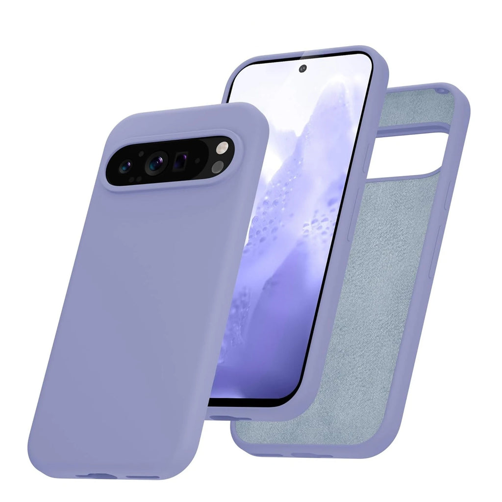 Liquid Silicone Soft TPU Case for Google Pixel 5–10 Pro XL