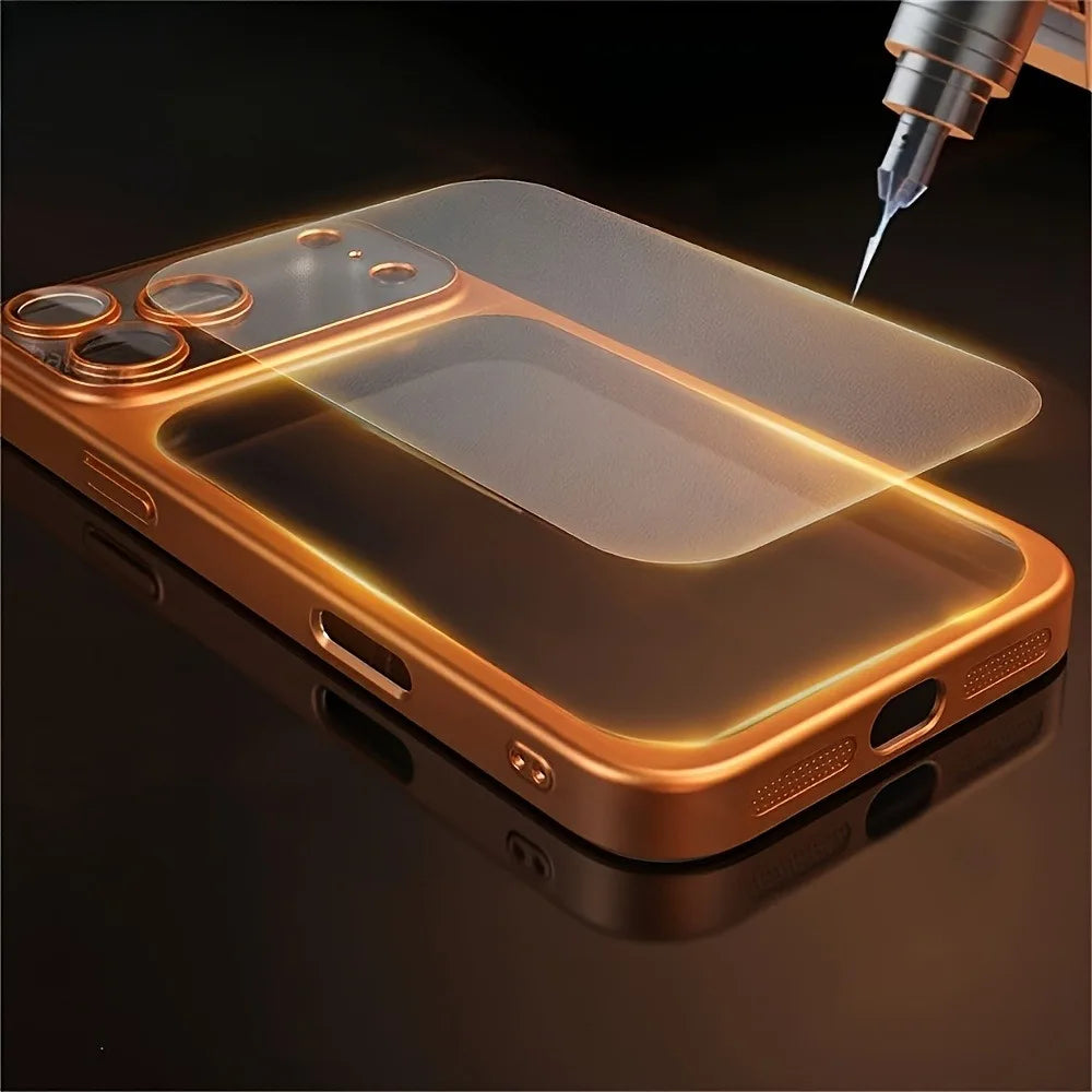 Matte Plated Hard PC Case for iPhone