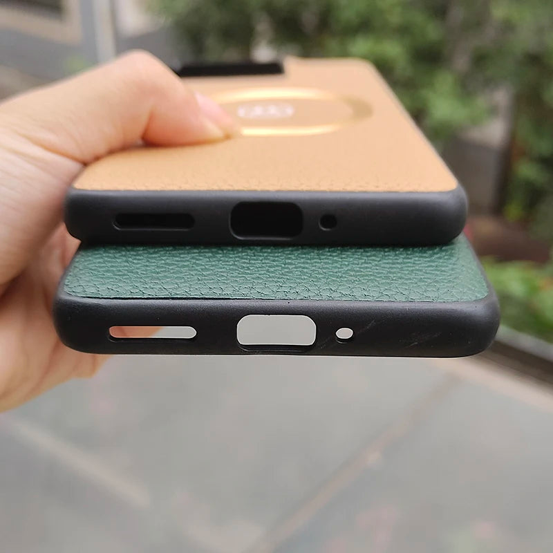 Motorola Litchi Leather Magnetic Case