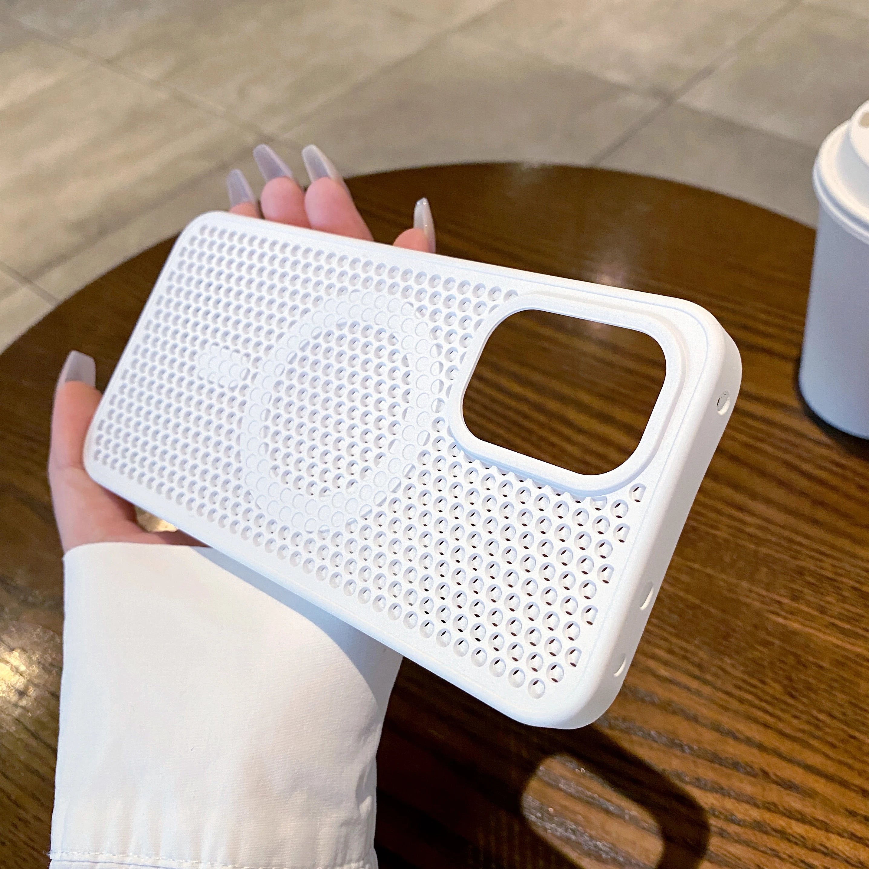 Cooling Mesh MagSafe Case for OnePlus 15 / 13 / 12 / Ace 6 / Ace 5 / Ace 3 Pro | Heat Dissipation Shockproof Cover