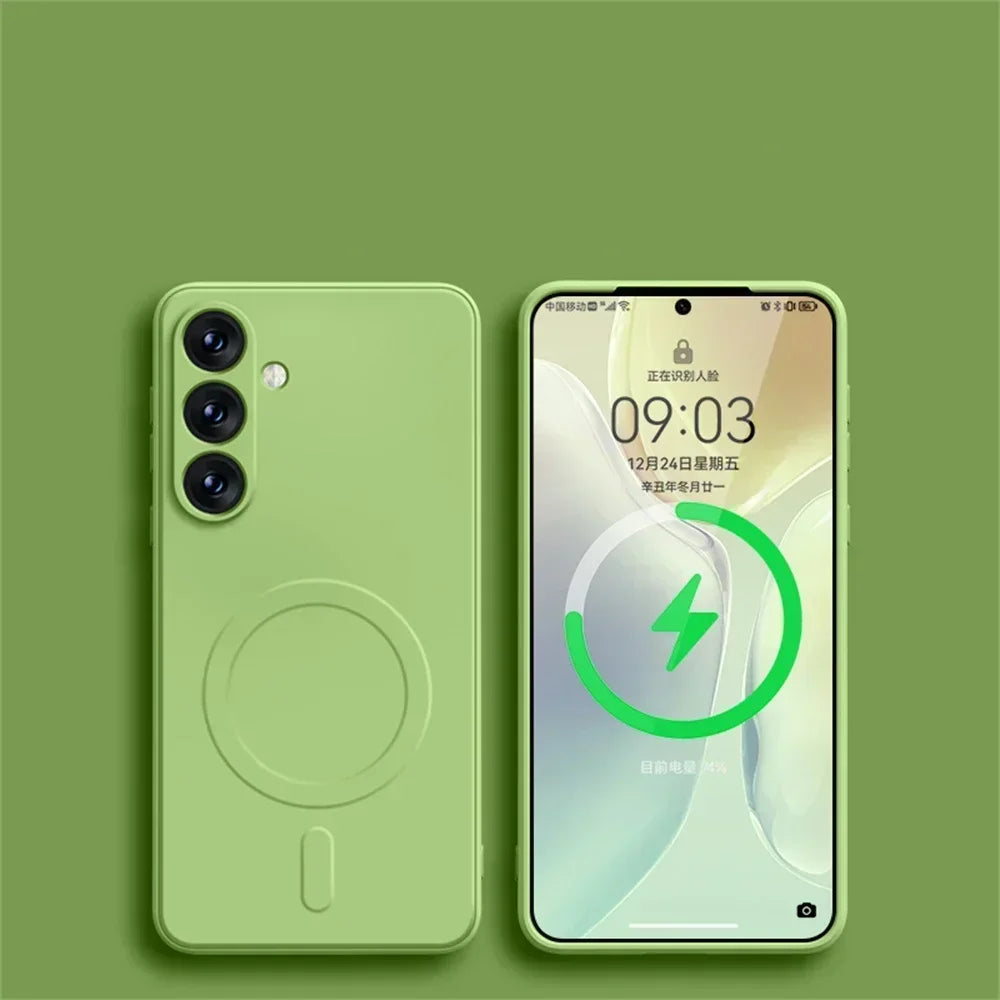 Samsung Galaxy Silicone Magnetic Case