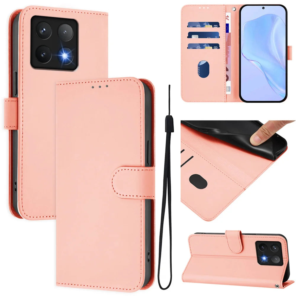 Magnetic Flip Leather Wallet Case – Google Pixel 6 / 7 / 8 / 9 / 10 Series