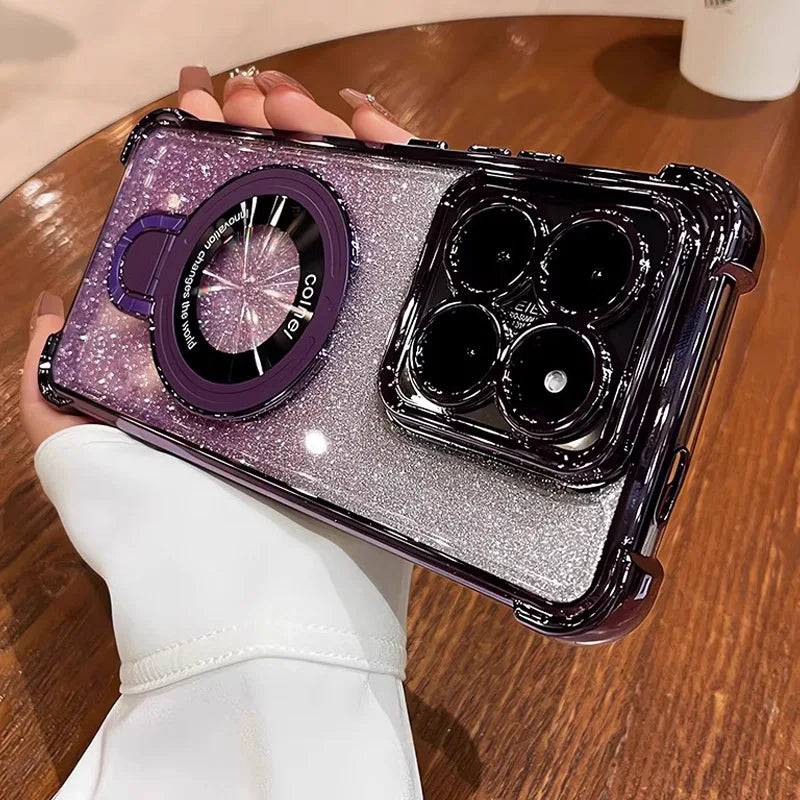 Motorola Magnetic Glitter Phone Case