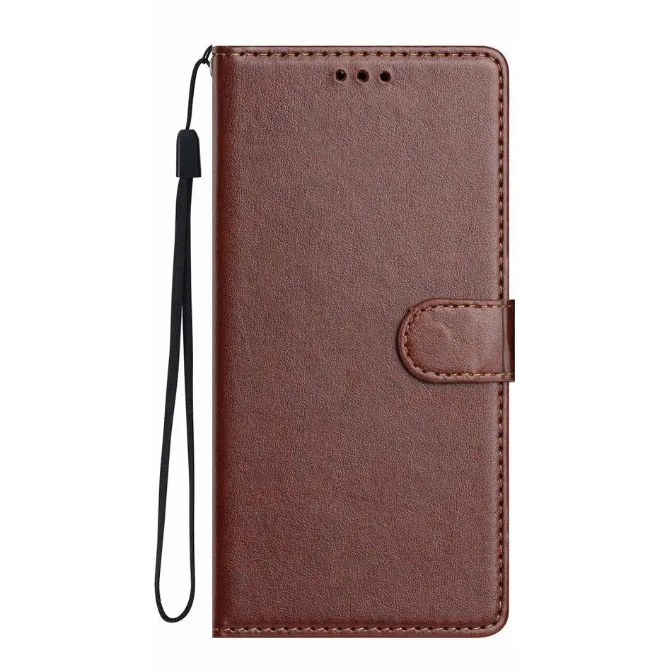 PU Leather Wallet Flip Case — Motorola Moto G Series