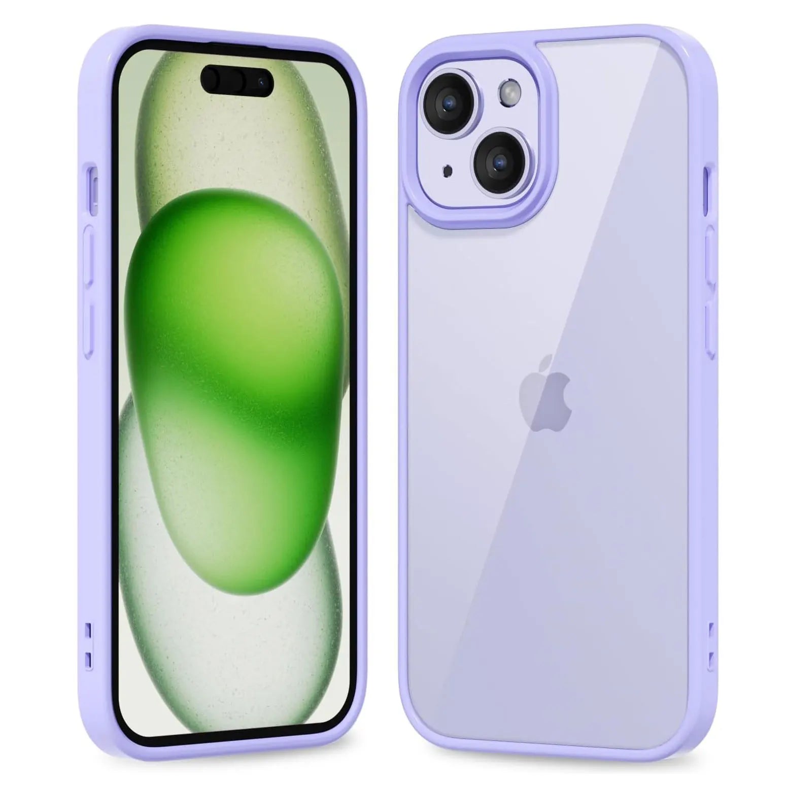 Colour Silicone iPhone Case – Transparent Shockproof Bumper Cover
