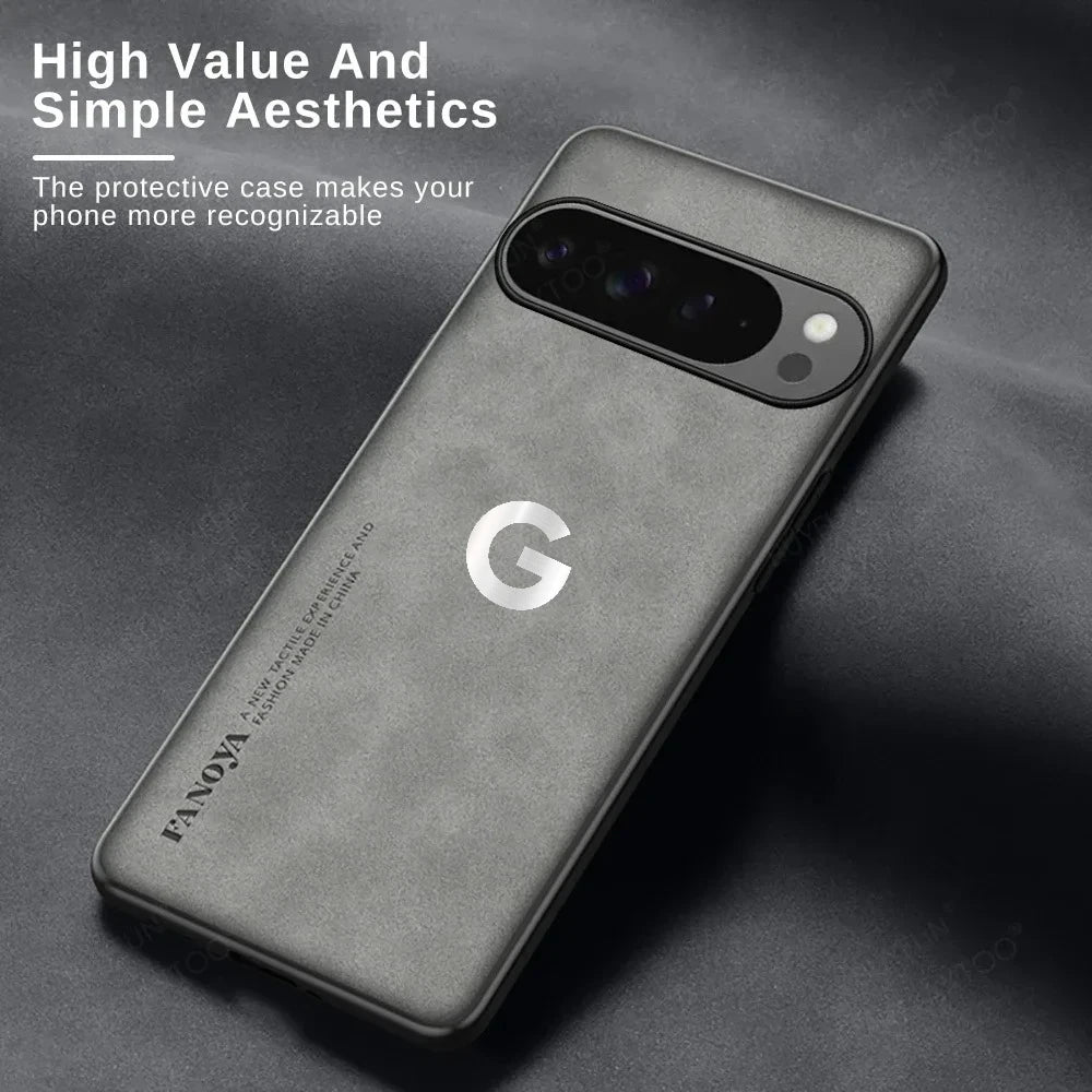 Luxury Sheepskin Leather Case for Google Pixel 11 / 10 / 9 / 8 / 7 / 6 Series