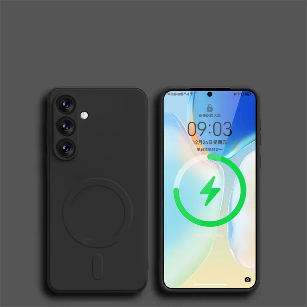 Samsung Galaxy Silicone Magnetic Case