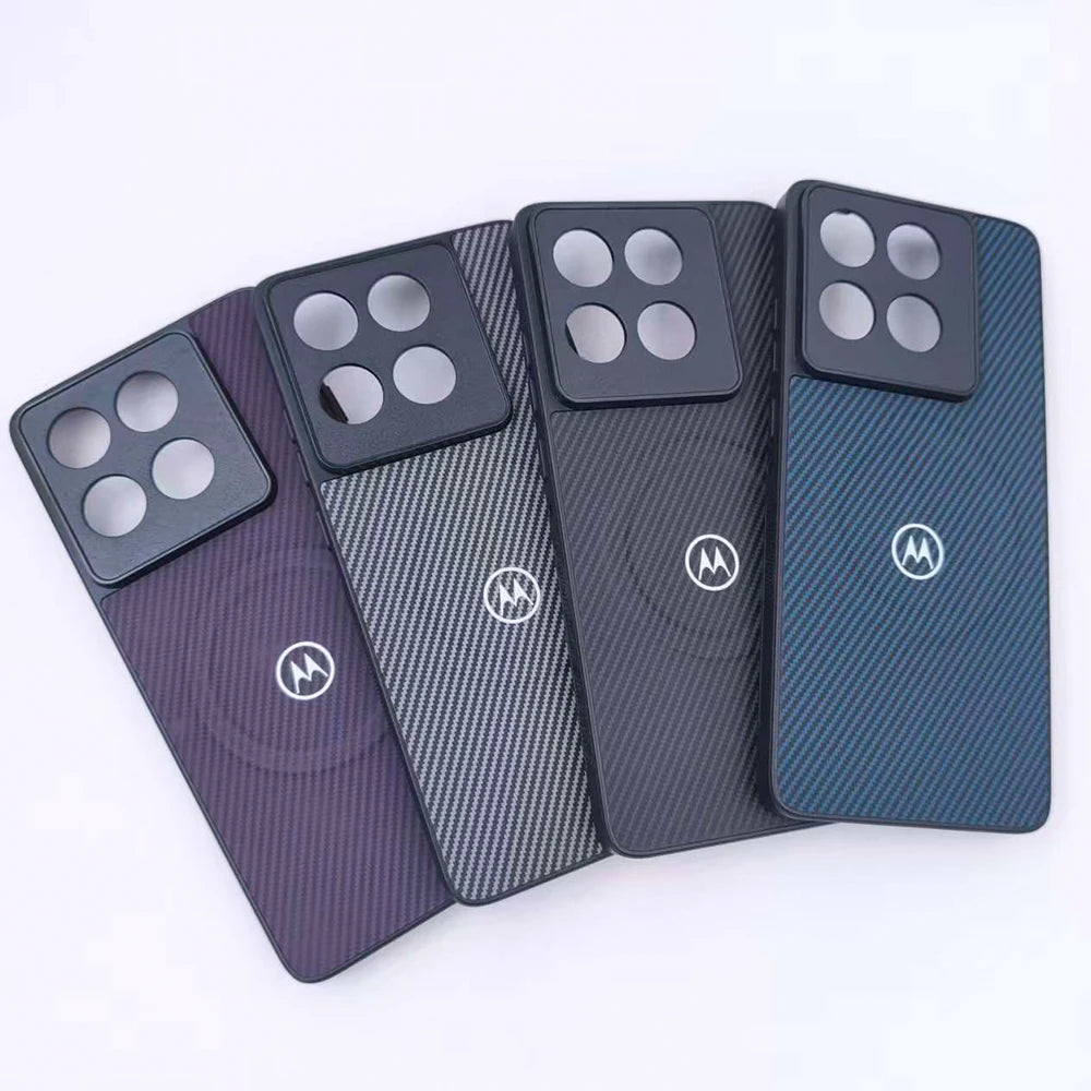 Carbon Fiber Magnetic Case for Motorola