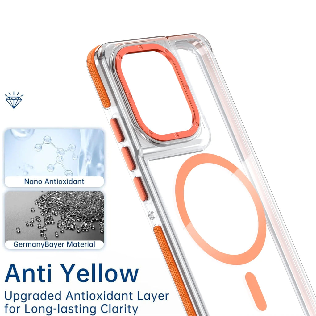 Magnetic Clear Case for Motorola Edge & Moto G Series