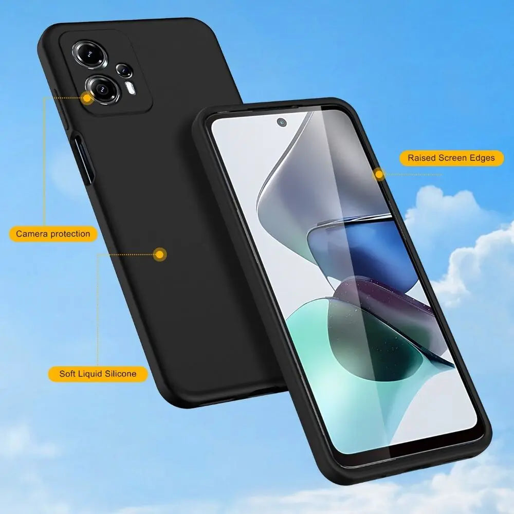 Flexible Liquid Silicone Case for Motorola Edge Series