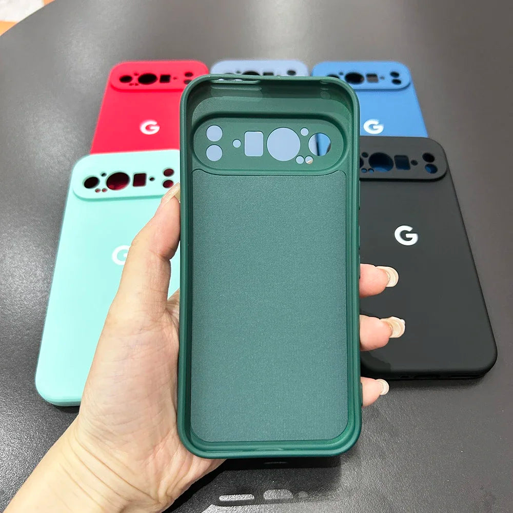 Liquid Silicone Case for Google Pixel 5–10 Series