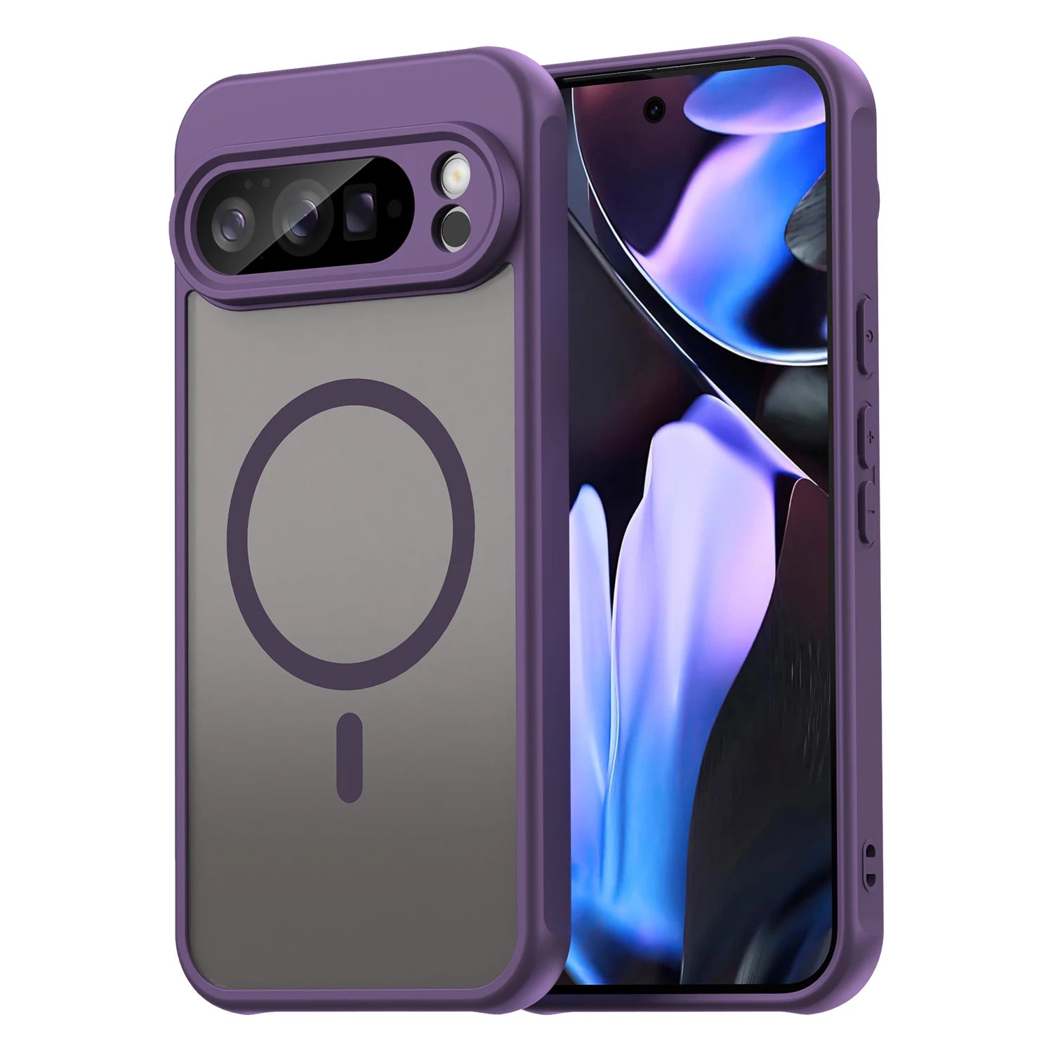 Matte Transparent Magnetic Case for Google Pixel