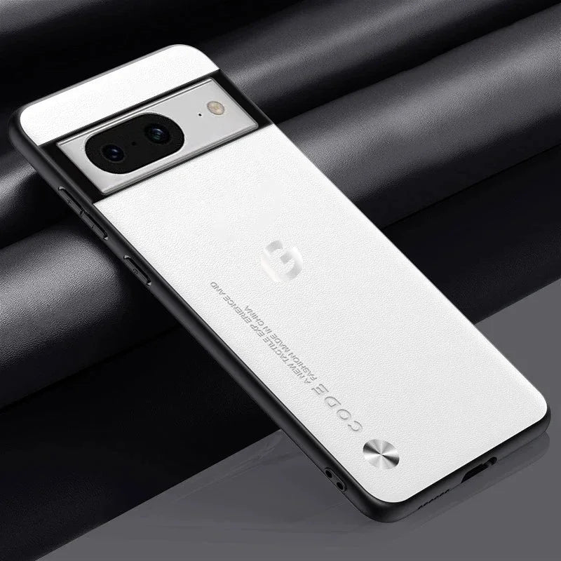 Luxury Kevlar Leather Matte Case for Google Pixel 6A–11 Pro XL