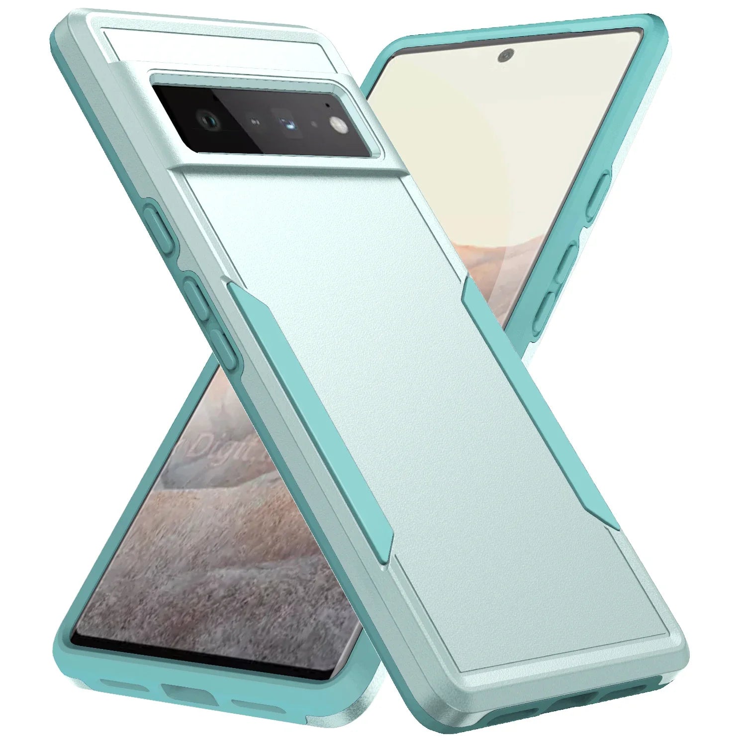 Heavy Duty Rugged Armor Case for Google Pixel 8 / 7 / 6 Series