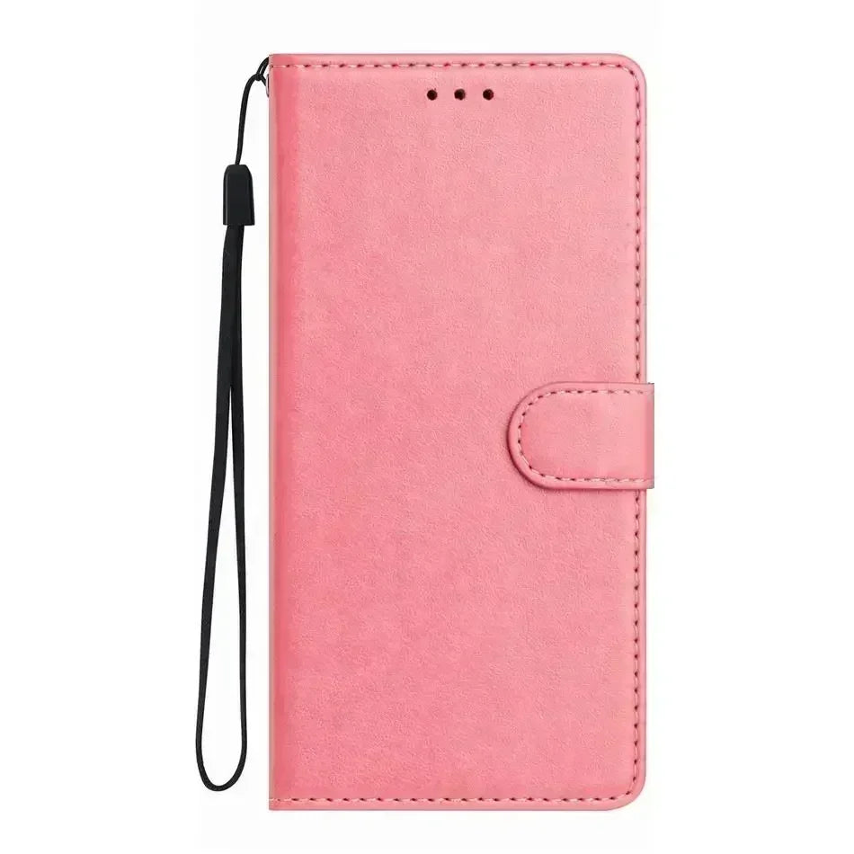 PU Leather Wallet Flip Case — Motorola Moto G Series
