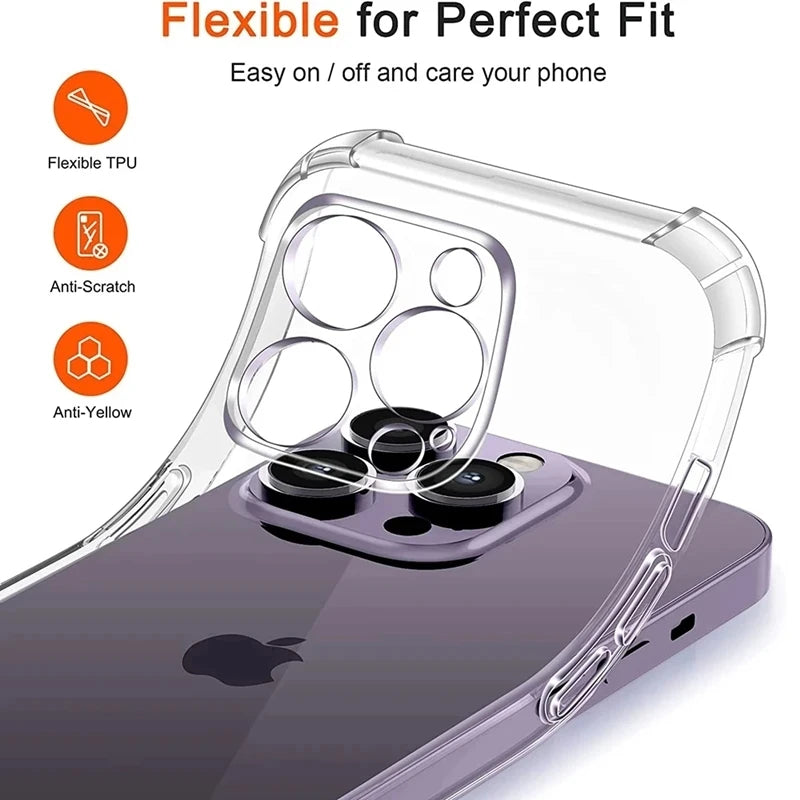 iPhone Clear Airbag Case