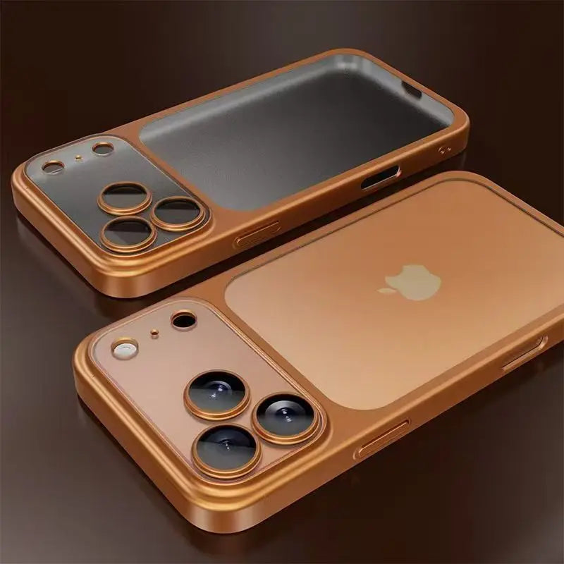 Matte Plated Hard PC Case for iPhone