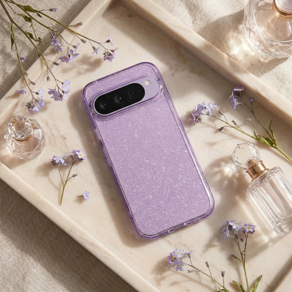 Glitter Jelly Transparent Case for Google Pixel 10A